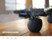 Tablet Screenshot of designshark.net